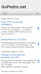Mobile Screenshot of gopedro.net